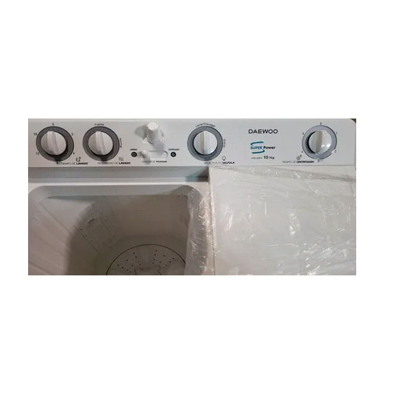 Lavadora Daewoo Doble Tina De 10kg Lava Centrifuga dwm-k200p