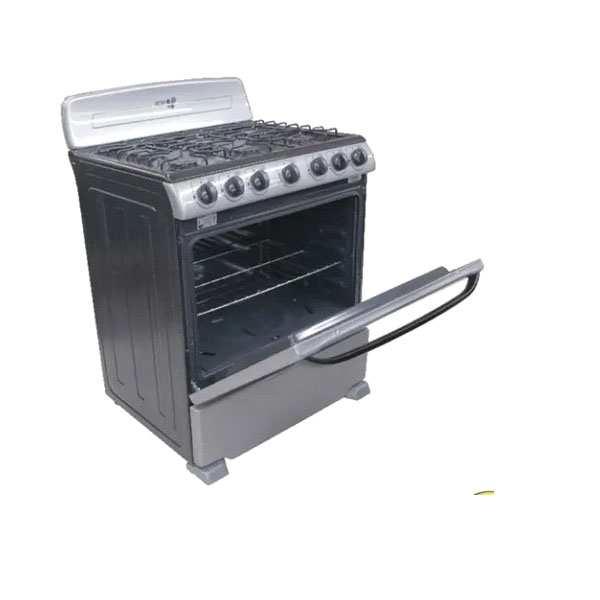 Estufa Gris Iem De 6 Quemadores Ei3020baps0