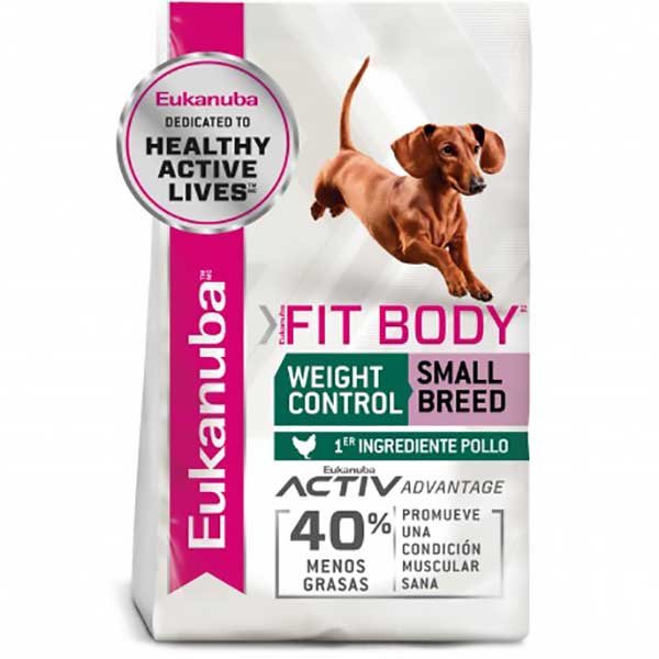 Eukanuba Alimento para Perro Raza Pequeña Fit Body 6.8 kg