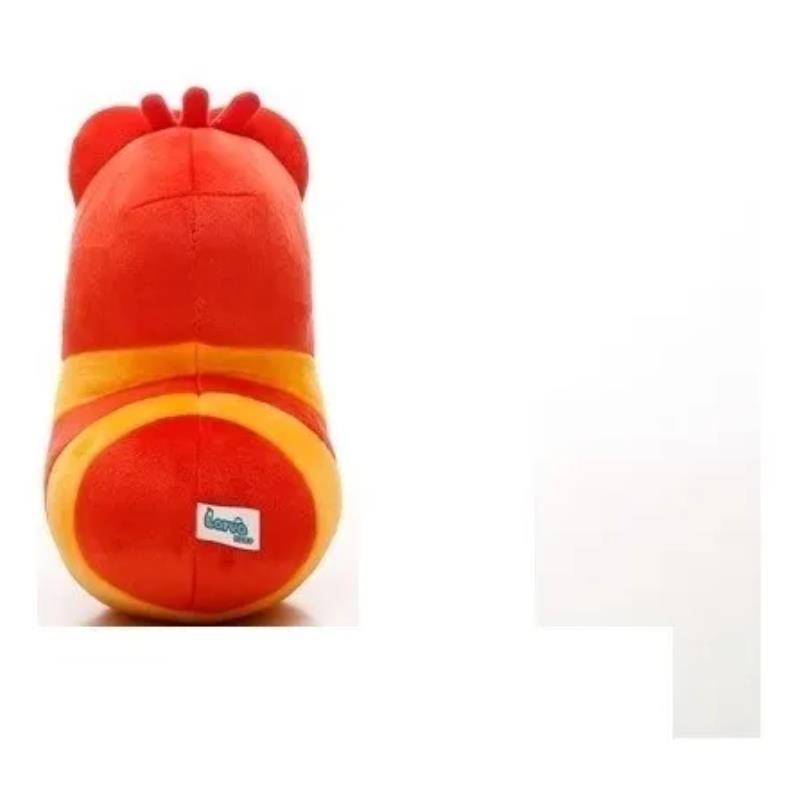 Serie Larva Tuba Amarillo Y Roja Set De Dos Peluches