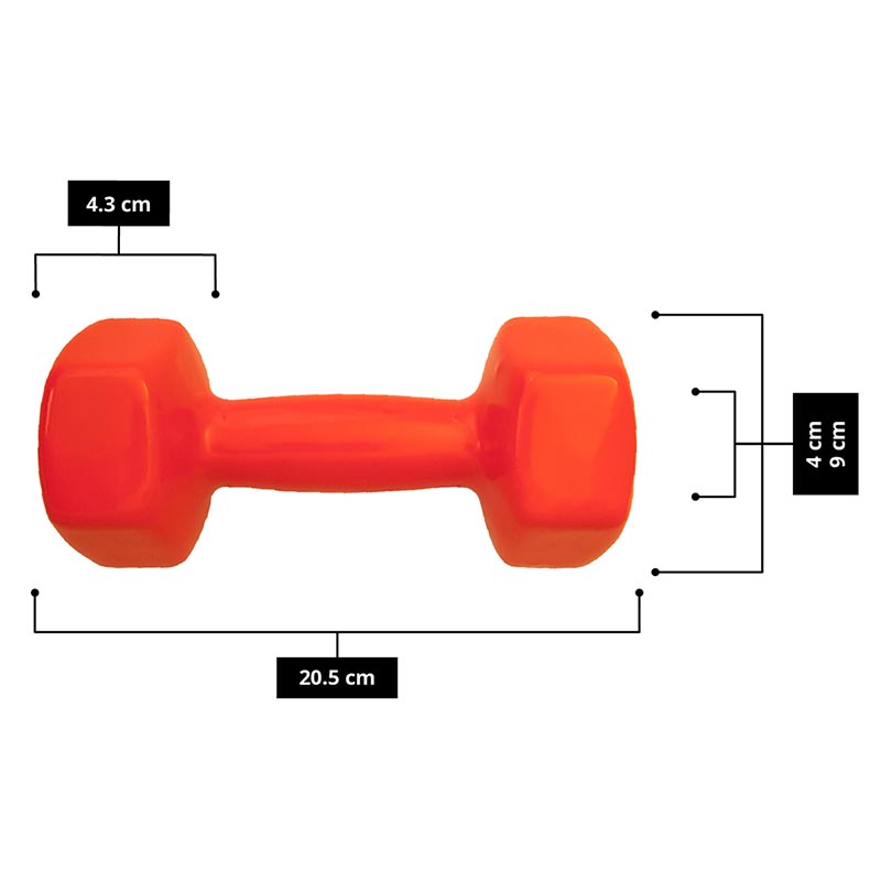 Tayga par mancuernas de vinil 10 lb ejercicio yoga pilates