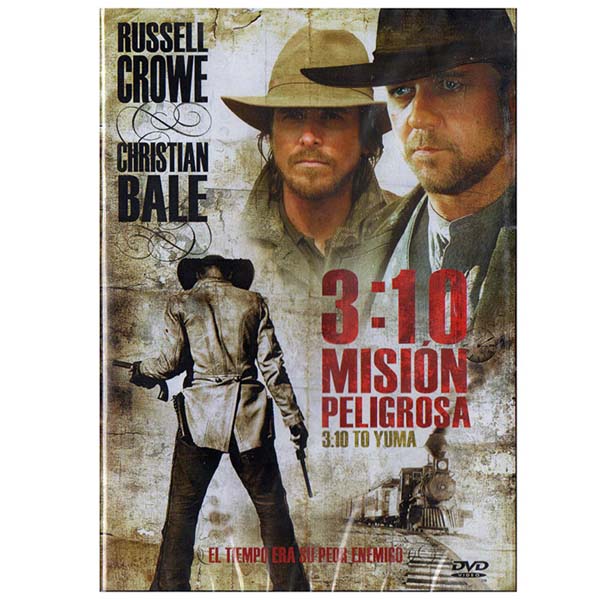 3 10 Misión Peligrosa Russel Crowe / Chistian Bale Película Dvd