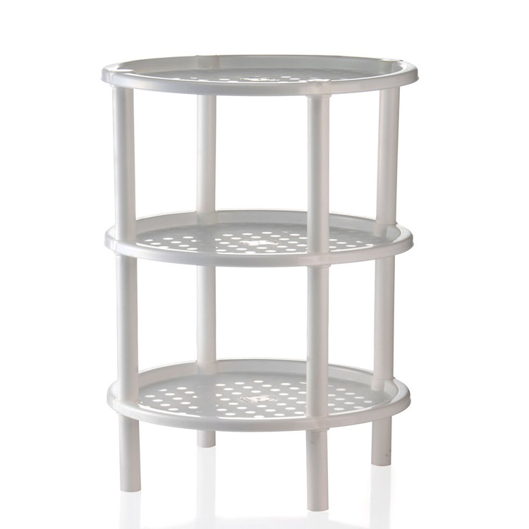 Estantería Redonda para Casa y Jardín Italhome I123R0071 - Blanca