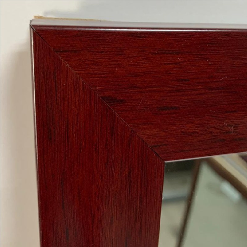 Espejo de Tocador Color Caoba rectangular