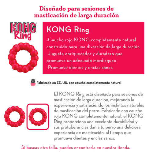Kong Juguete Perros Kong Ring/Anillo 16 Kg Original