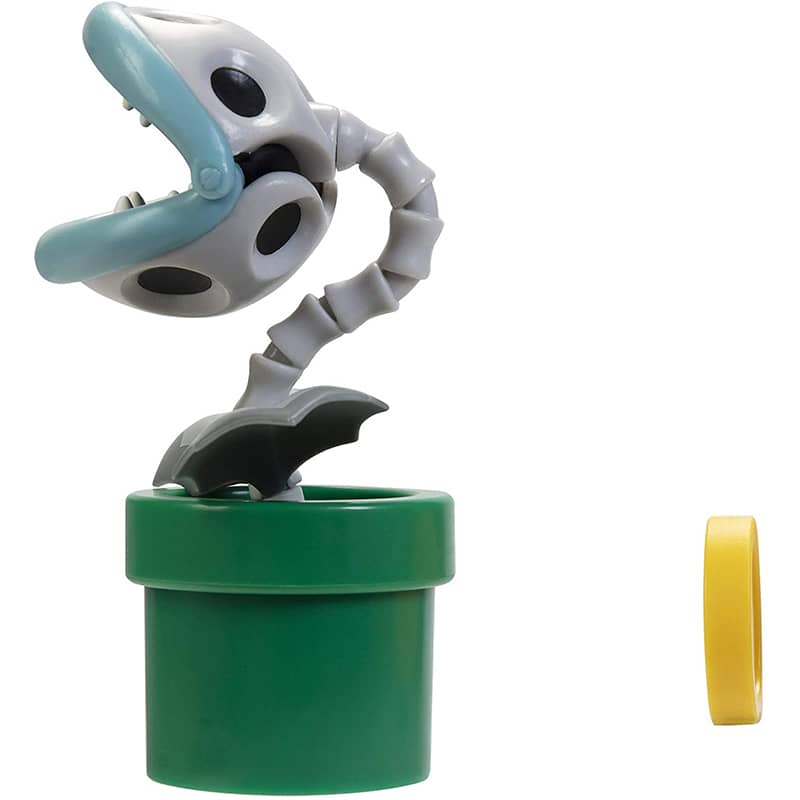 Huesiplanta Piraña Con Moneda Super Mario Bros