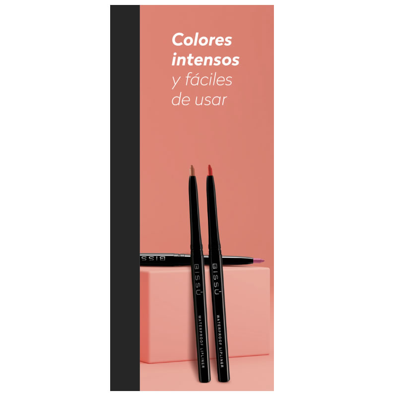 Delineador Retráctil Bissú Para Labios Original Varios Tonos