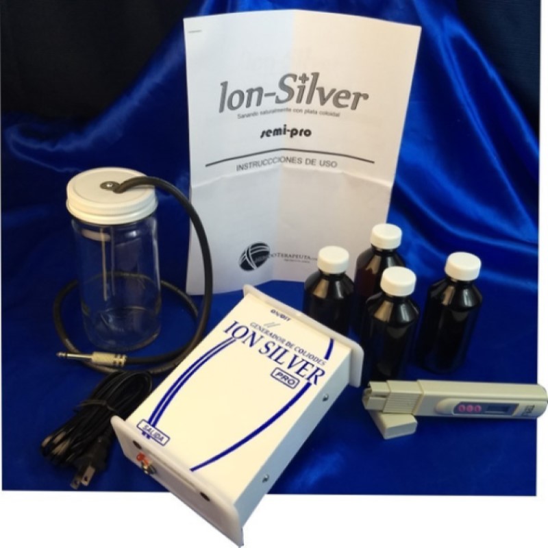 Generador de plata coloidal coloides 