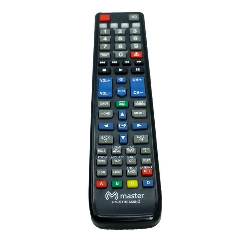 Control Remoto Universal para Pantallas y Streaming como Samsung Roku Sony LG Hisense Xbox Vizio Phillips Panasonic JVC Toshiba Mitzu Apple TV y la Mayoria de Marcas Mas Comerciales / Master /  RM-STREAMING1