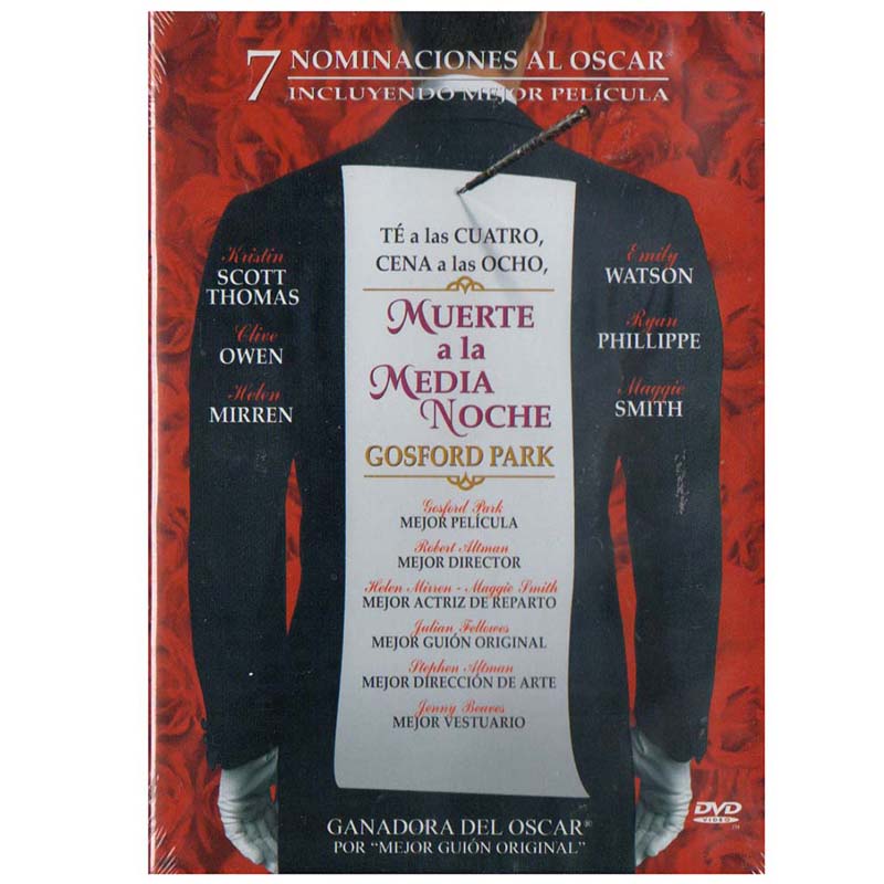 Muerte A La Media Noche Helen Mirren Película Dvd