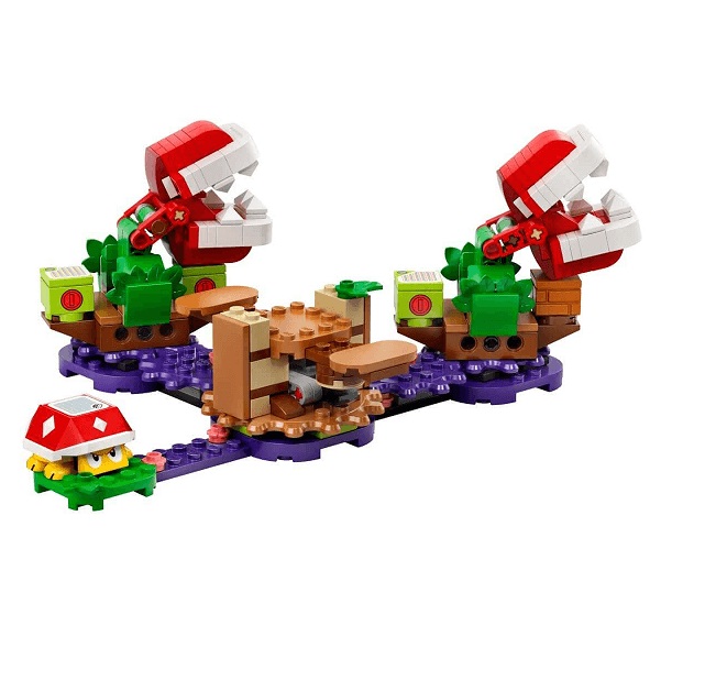 Lego 71382 Set de Expansión: Desafío desconcertante de las Plantas Piraña