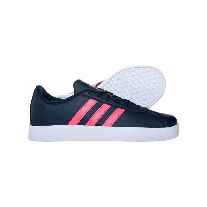 Tenis Adidas Mujer Court 2.0 Casuales Azul Marino EE6899.