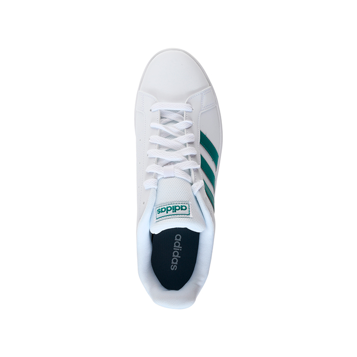 Tenis ADIDAS Hombre GRAND COURT BASE Blanco Verde