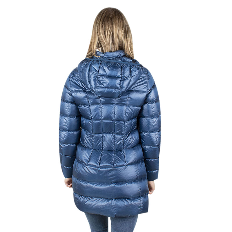 Chamarra Dama Gorro Desmontable DW57-POL7416 Metallic Blue Greenlander