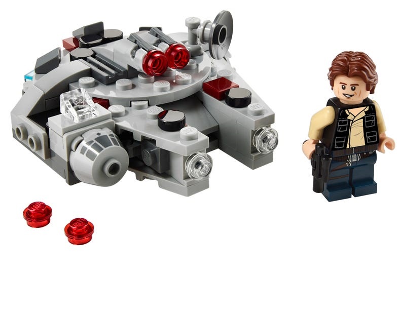 Lego 75295 Microfighter Halcón Milenario