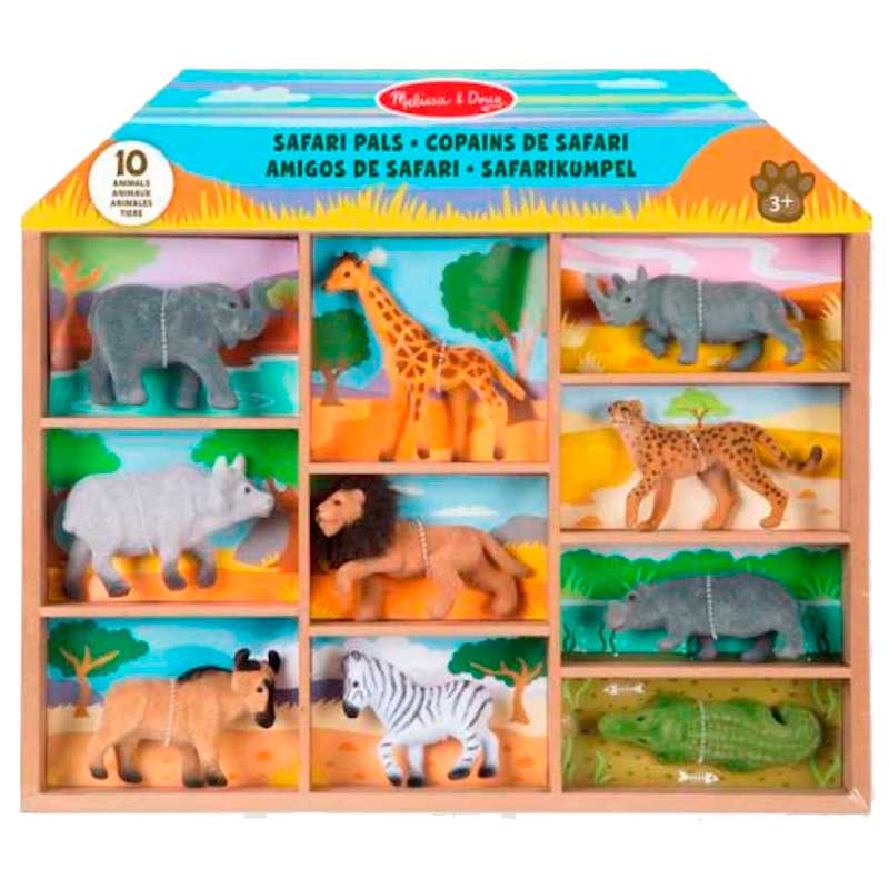 Melissa & doug set figuras de animales safari