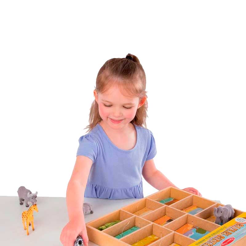 Melissa & doug set figuras de animales safari