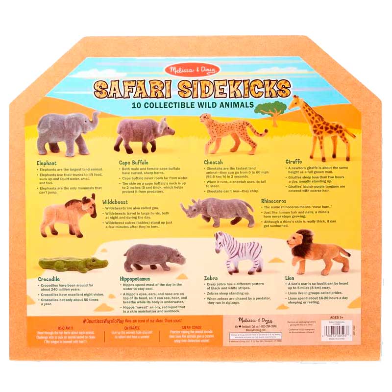 Melissa & doug set figuras de animales safari