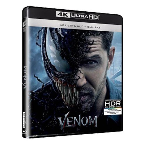 Venom Tom Hardy Película 4k Ultra Hd + Bluray