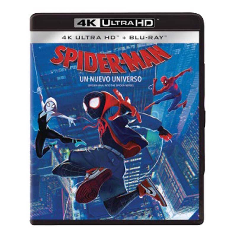Spider-man Un Nuevo Universo Película 4k Ultra Hd + Bluray