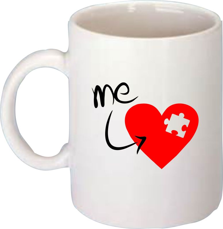 Set Tazas Novios Rompecabezas  Pareja San Valentin