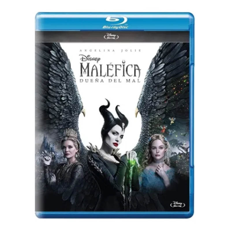 Maléfica Dueña Del Mal Angelina Jolie Película Blu-ray