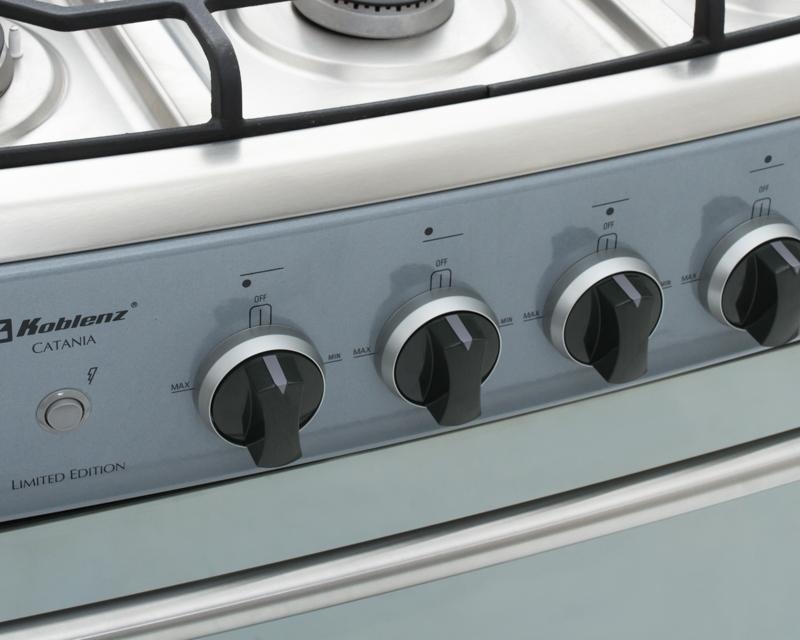 Estufa Koblenz de Piso 30" EK 1121 Catania Gris END*65