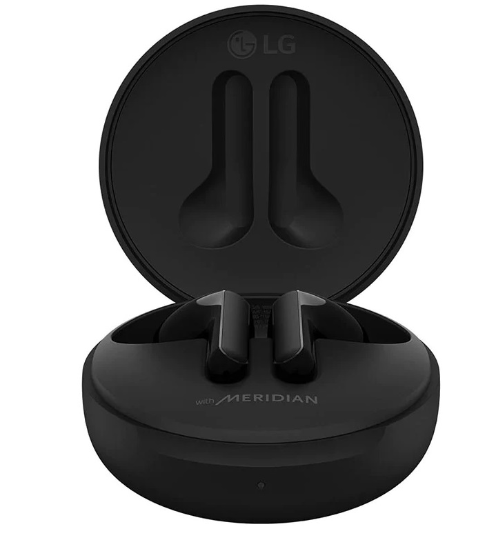 Audífonos Earbuds LG Meridian Inalámbricos Negros Tone Free HBS-FN6