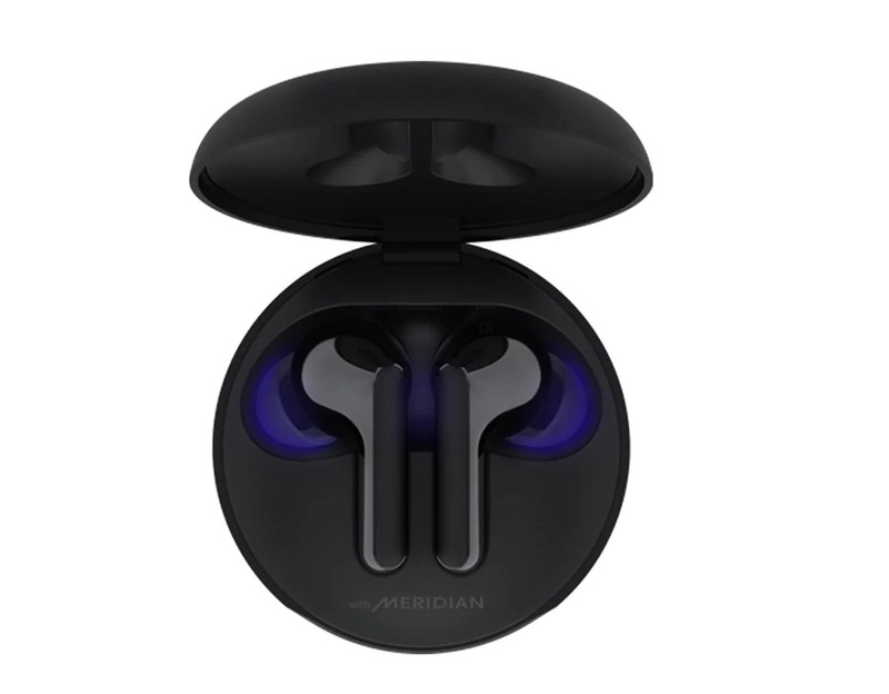 Audífonos Earbuds LG Meridian Inalámbricos Negros Tone Free HBS-FN6