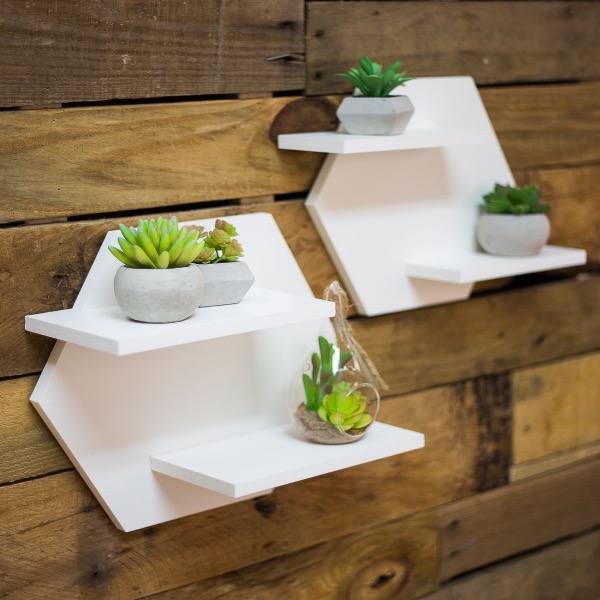 Juego de Repisas Hexagonales