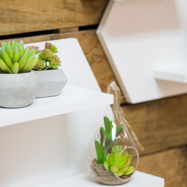 Juego de Repisas Hexagonales