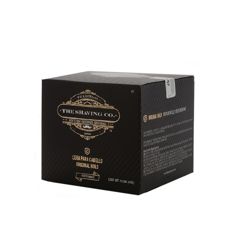 The Shaving Co Cera para peinar Cabello Original Pomade Fijacion Media Brillo Bajo