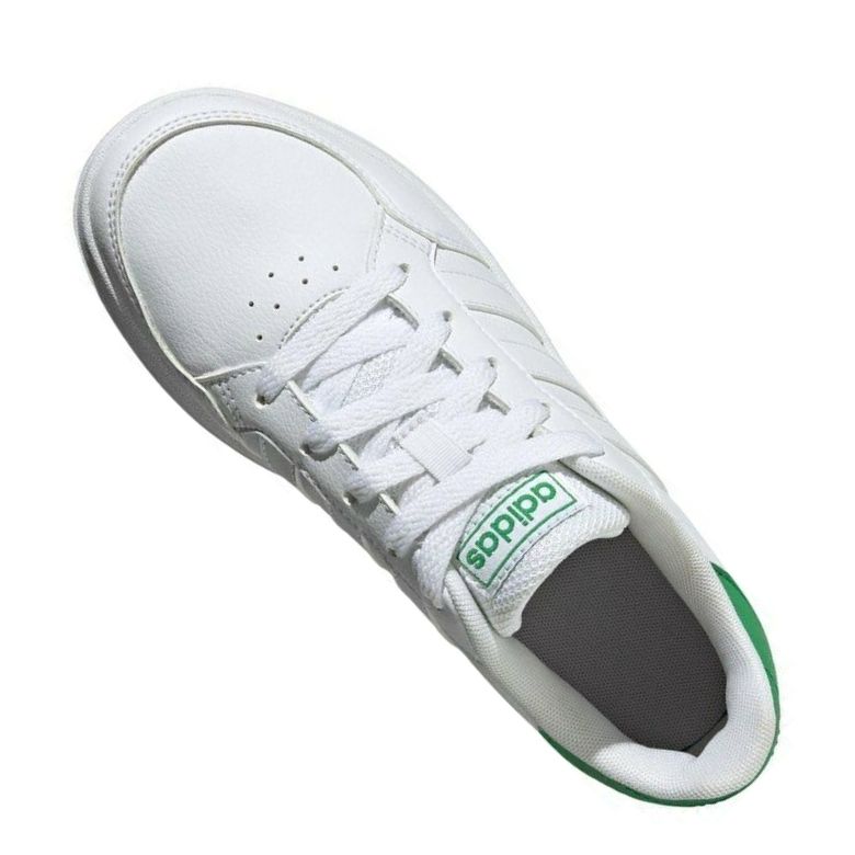 Tenis Adidas Breaknet Blanco Verde Retro Originales FY9503