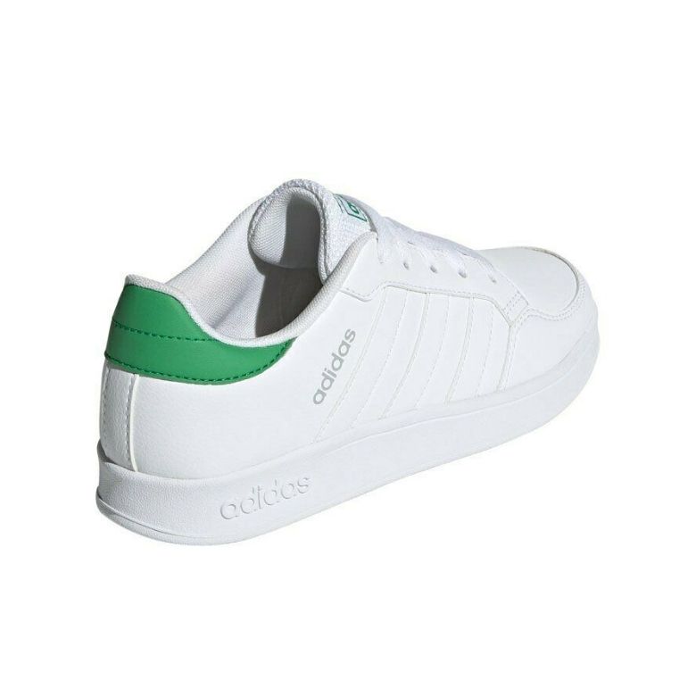 Tenis Adidas Breaknet Blanco Verde Retro Originales FY9503