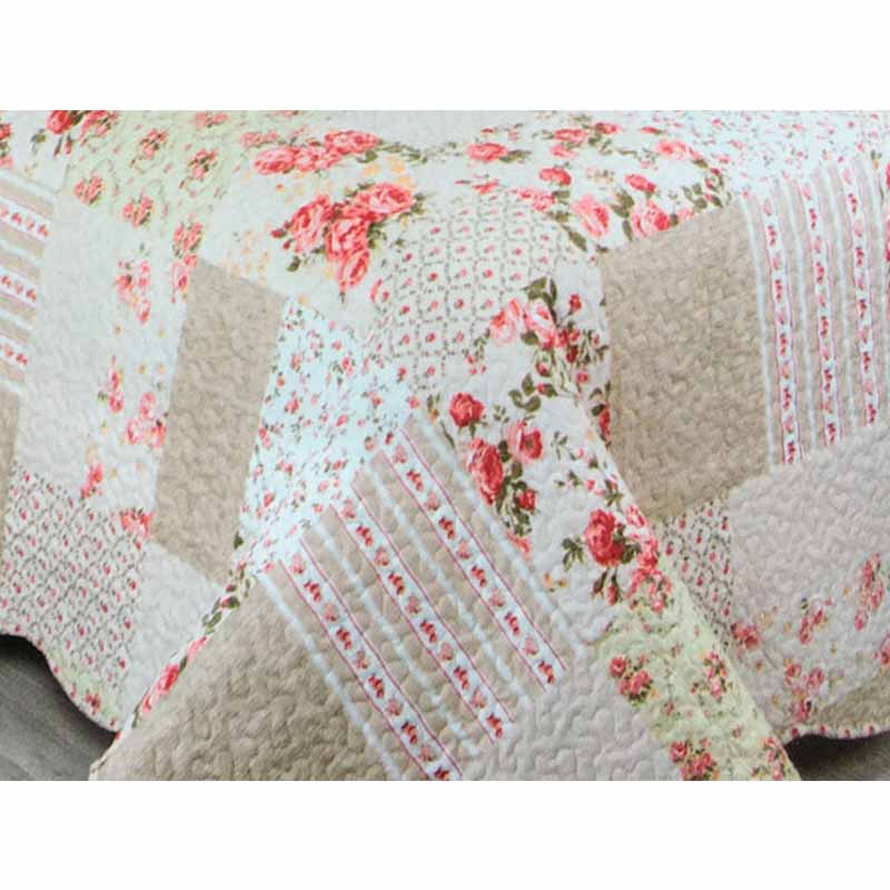 Colcha Floral Individual