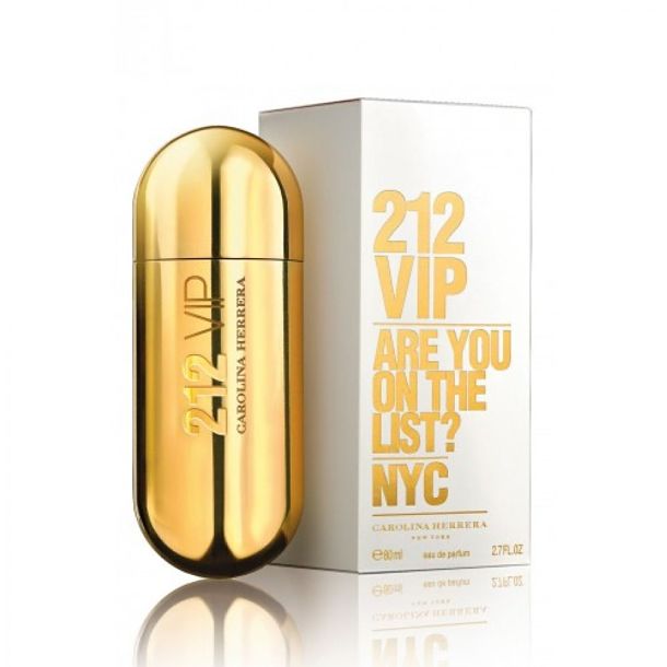 Perfume De Mujer Carolina Herrera 212 VIP 80ml Edp