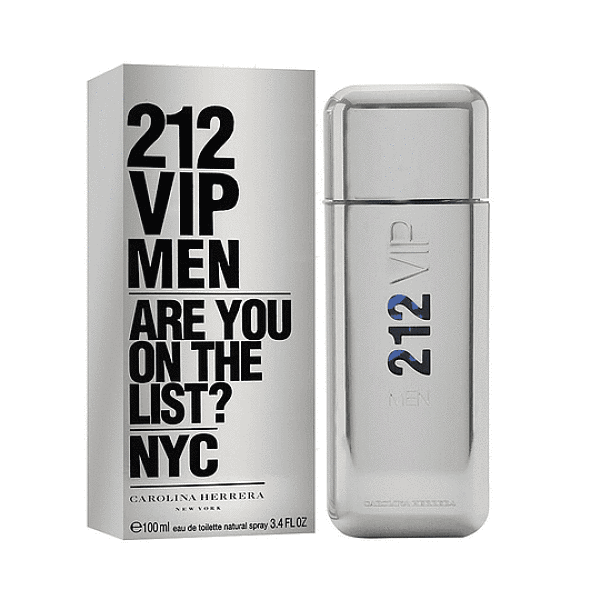 Perfume De Hombre Carolina Herrera 212 VIP MEN 100ml Edt