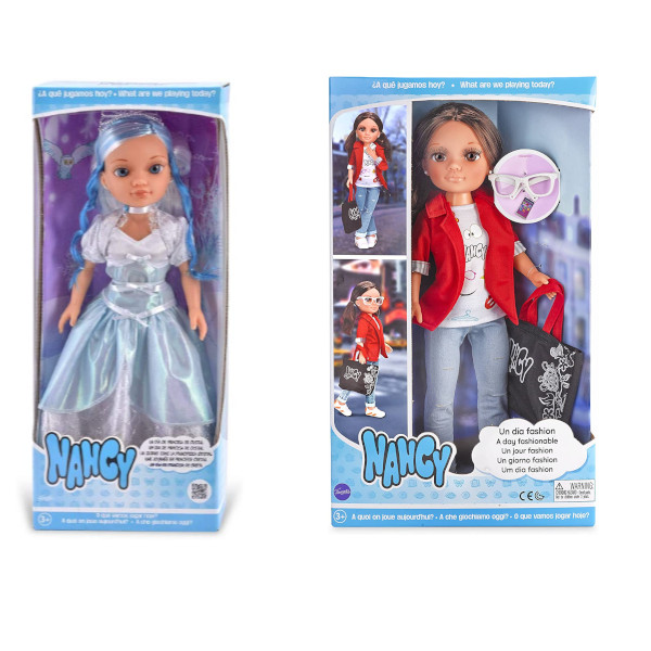 Nancy Princesa de cristal y un día Fashionista Set