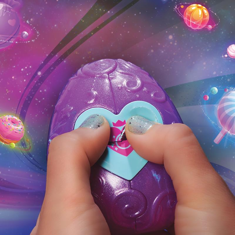 Hatchimals Pixies Cosmic Candy Morado