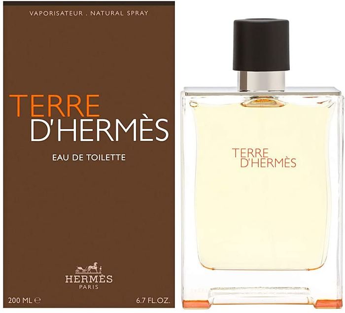 Perfume De Hombre Hermes Terre D 200ml Edp 