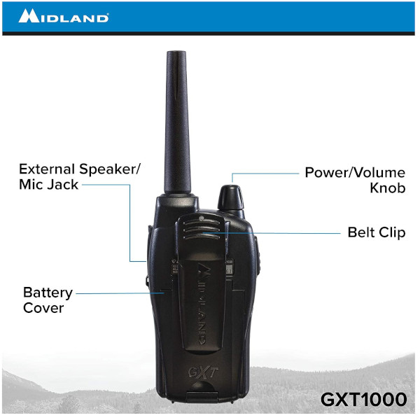 Radios 2 Vias Midland Gxt1000vp4 58 Kms