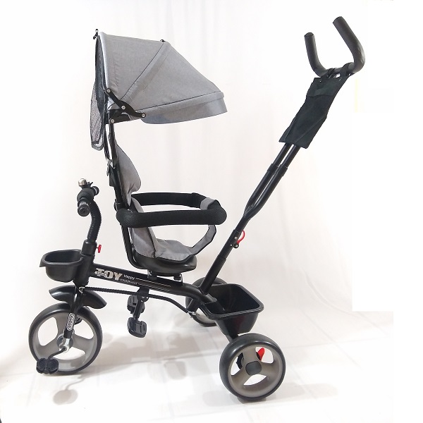 triciclo para niño/a  tres en uno, carrriola, triciclo guiado y triciclo normal