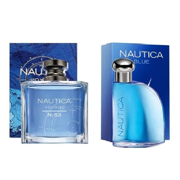 Paquete Perfumes 2X1 Nautica Voyage N-83 + Blue Caballero 100 ml Edt Spray