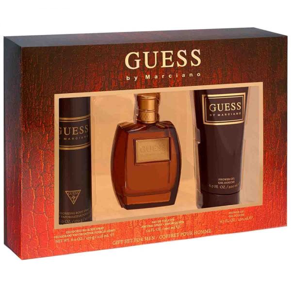 Set De Perfume Para Hombre Guess Marciano 3 Pzs