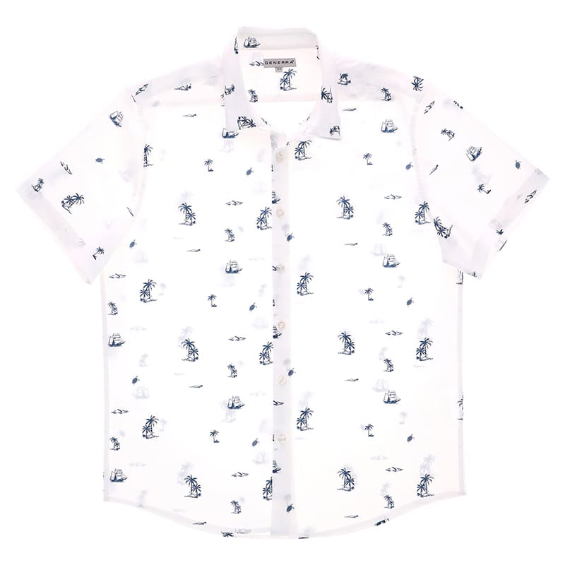 Camisa Manga Corta de Palmeras Generra 118105