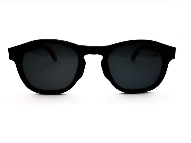 Lentes De Sol Unisex /Polarizados Negros/ Bamboo Life Originales