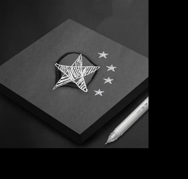 12 Plumas Bolígrafos Lapiceros De Tinta Blanca Gel Blanco