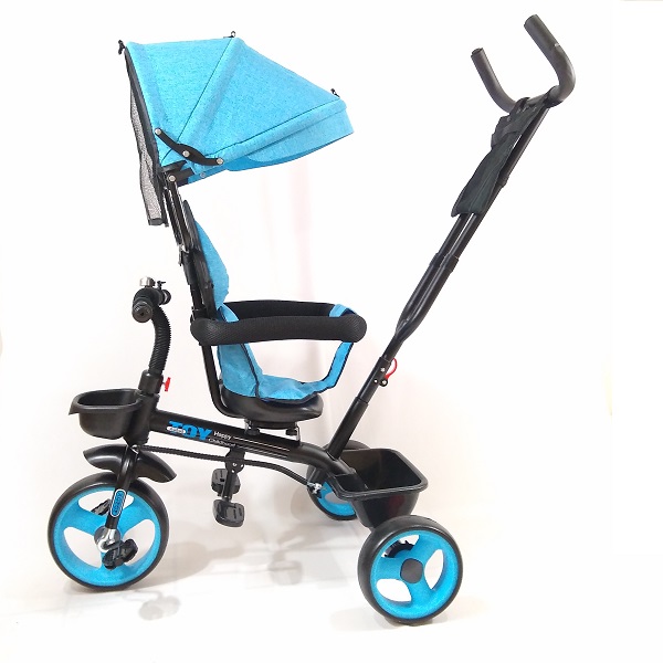 triciclo para niño/a  tres en uno, carrriola, triciclo guiado y triciclo normal