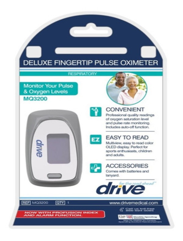 Oximetro De Pulso Mq3200 Marca Drive Medical