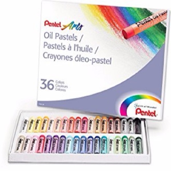 Óleo Gises Pastel Graso Profesional Pentel Arts 36 Colores